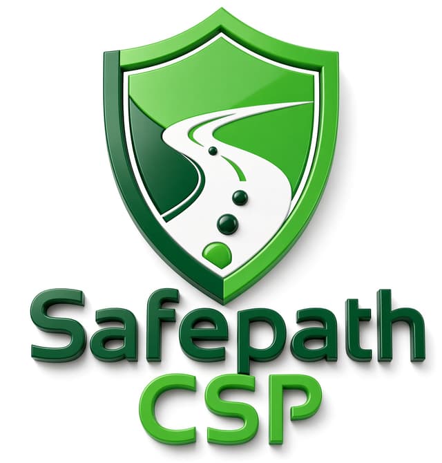 Safepath CSP green logo